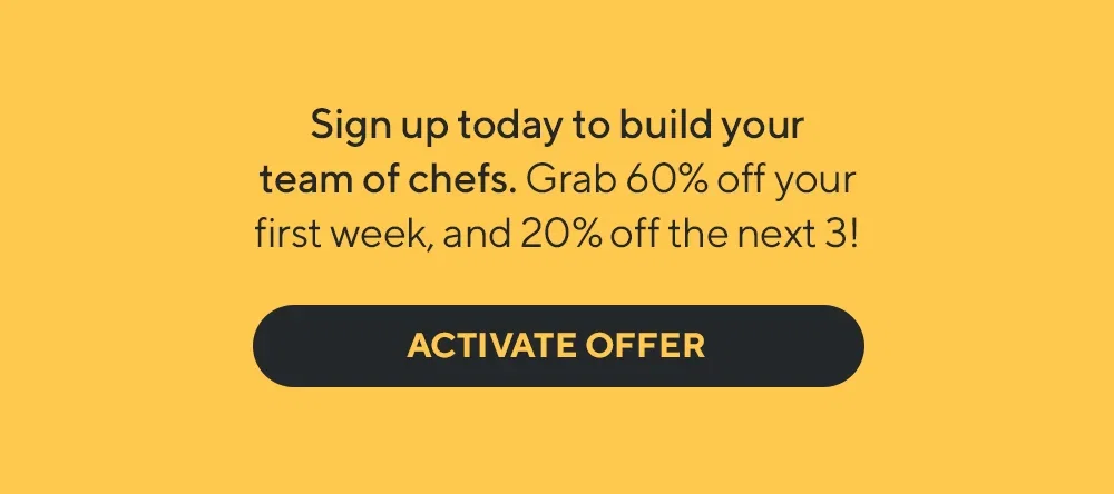 Our meals are made fresh by real chefs in local kitchens and delivered weekly