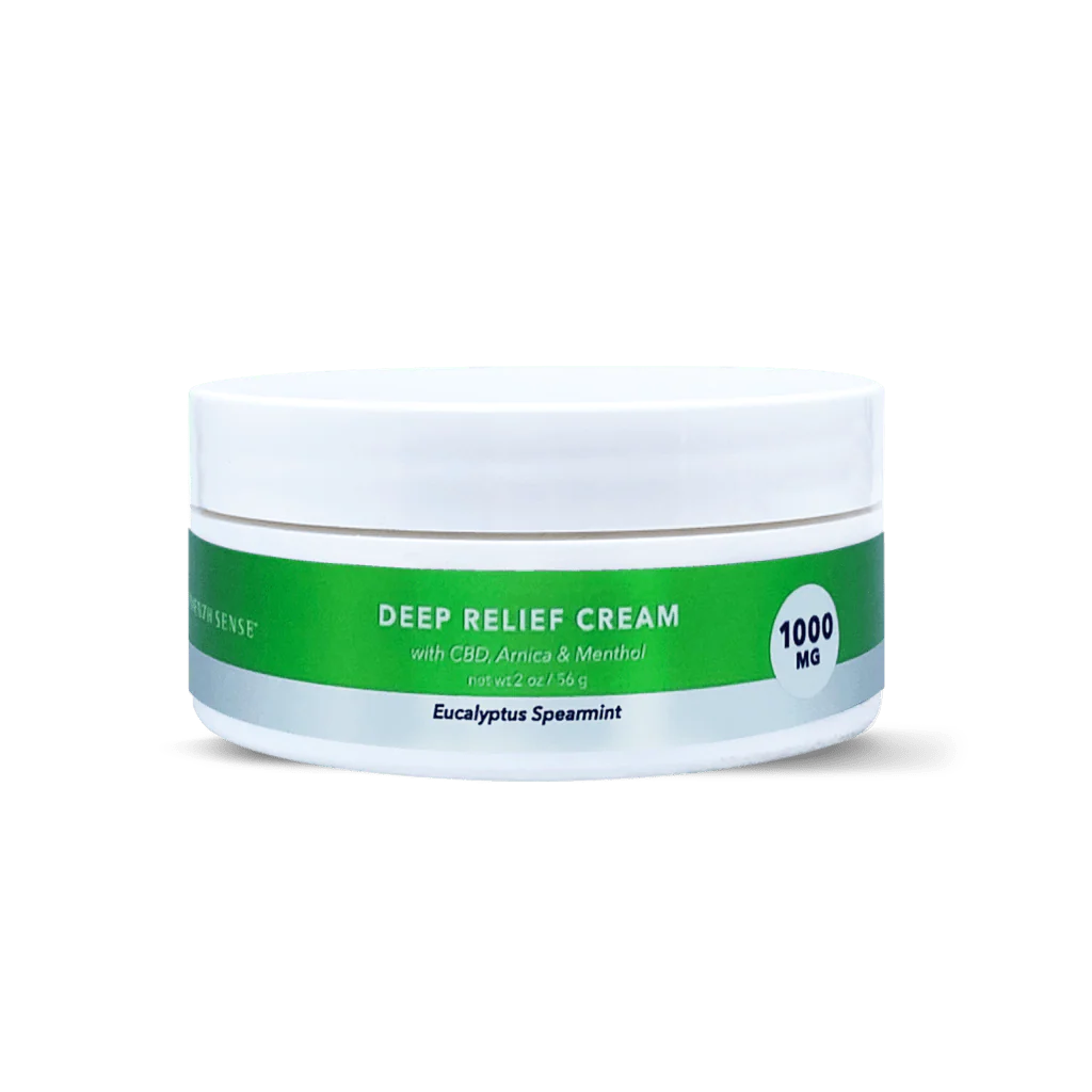 Image of Deep Relief Cream 1000mg Eucalyptus Spearmint