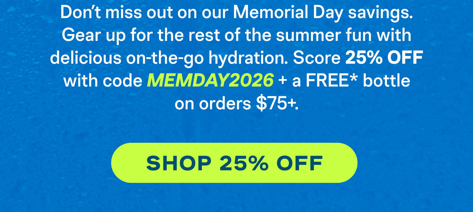 Shop 25% Off