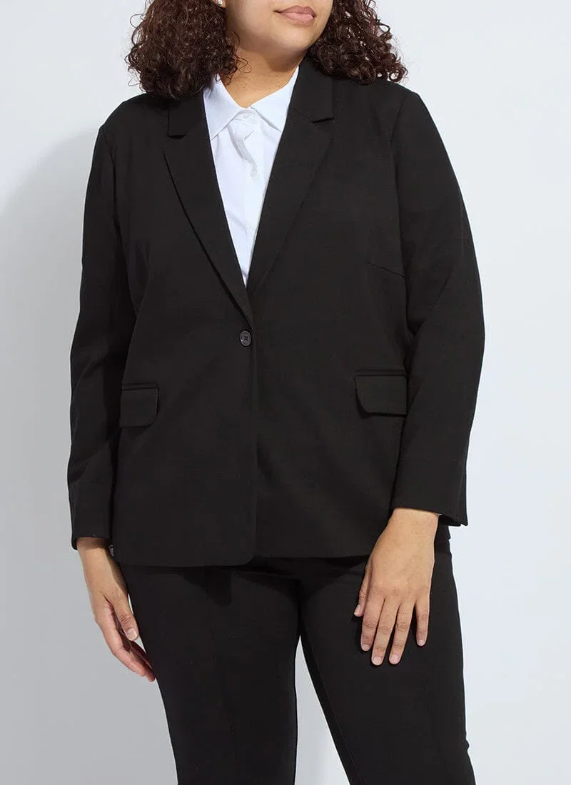 Image of Essential Ponte Blazer Curvy