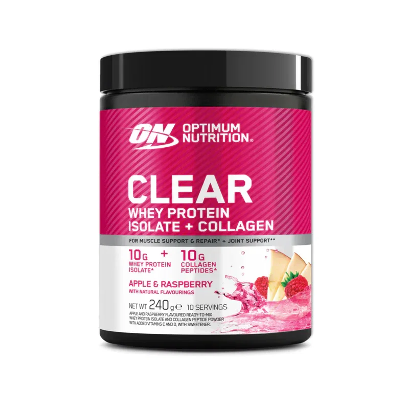 Image of Optimum Nutrition Clear Whey+ Collagen 240 g
