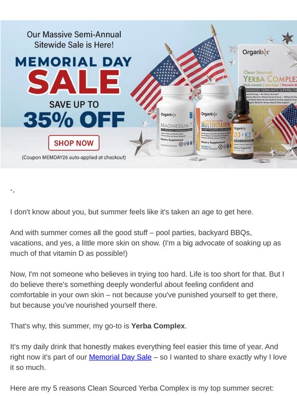 My #1 summer secret... try it yourself