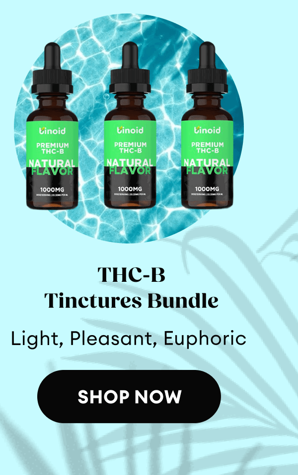 THC-B  Tinctures Bundle | Light, Pleasant, Euphoric | Shop Now