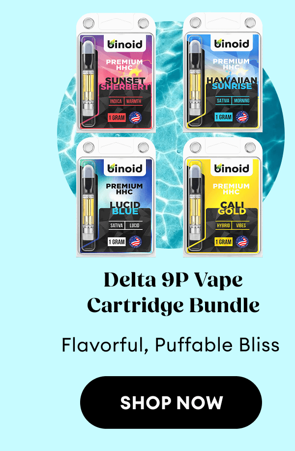 Delta 9P Vape Cartridge Bundle | Flavorful, Puffable Bliss | Shop Now