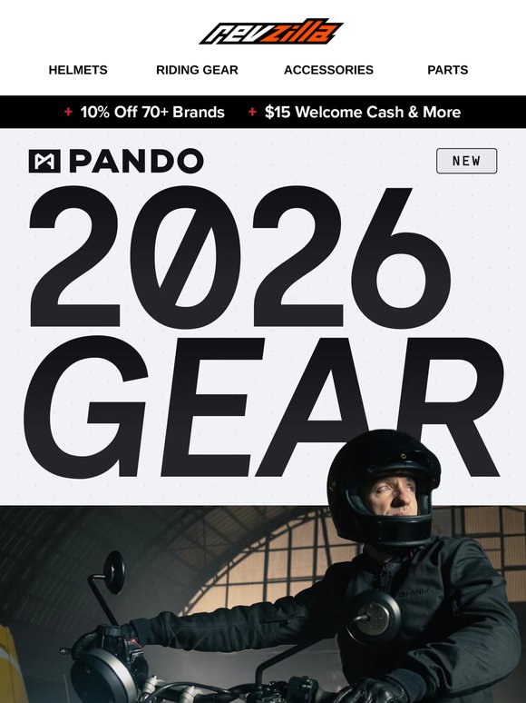 NEW Pando Moto Gear Ready To Roll