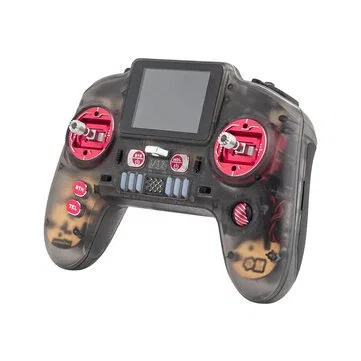 HelloRadioSky V12CNCMAX 2.4GHz Dual Frequency ELRS Radio H7 1000mW 2.4Inch Color Screen Display Hall CNC Aluminum Gimbal Remote Controller for FPV Racer Drone RC Airplane Helicopter