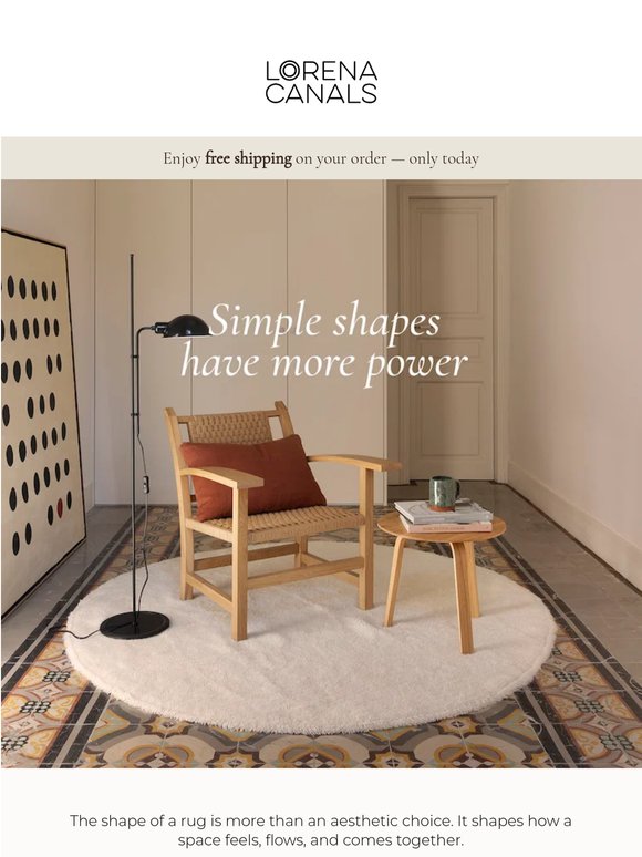 The shape of your rug changes everything