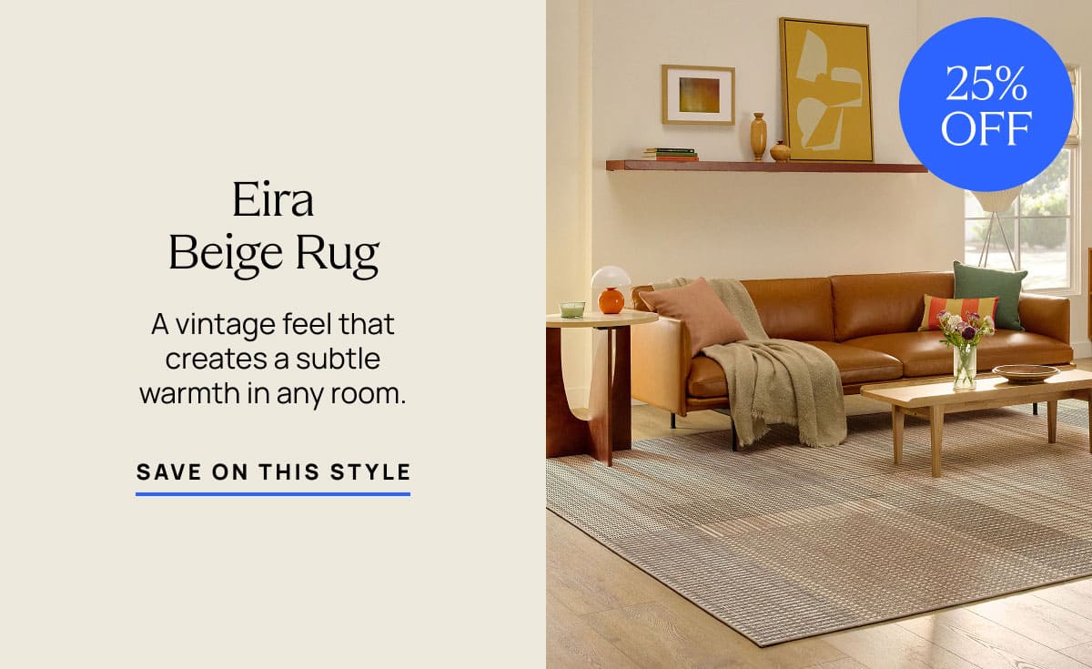 Eira Beige Rug | Save On This Style