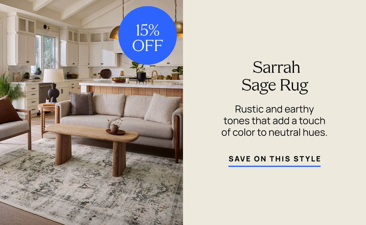 Sarrah Sage Rug | Save On This Style