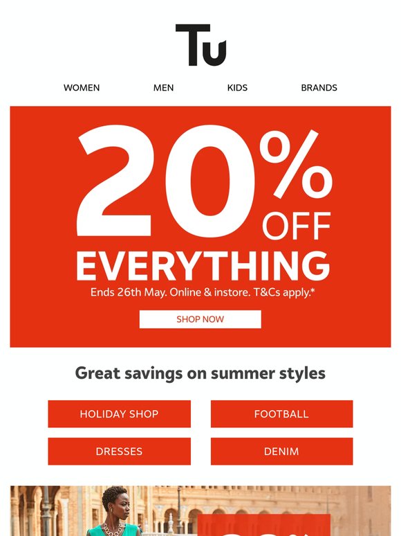 Ending soon: 20% off everything
