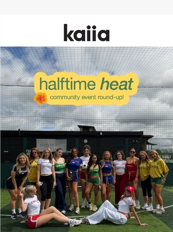 Halftime Heat: The Community Event Recap ⚽☀️