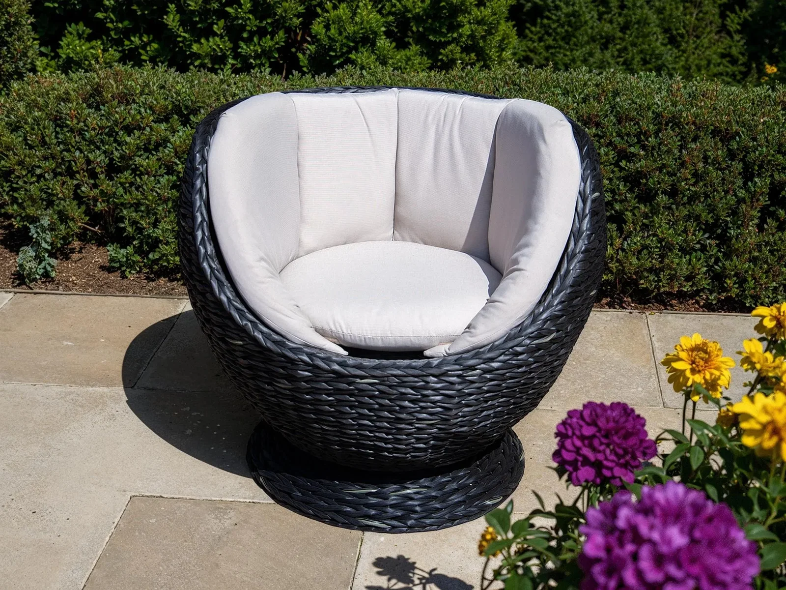 Image of Midnight Montana Swivel Chair