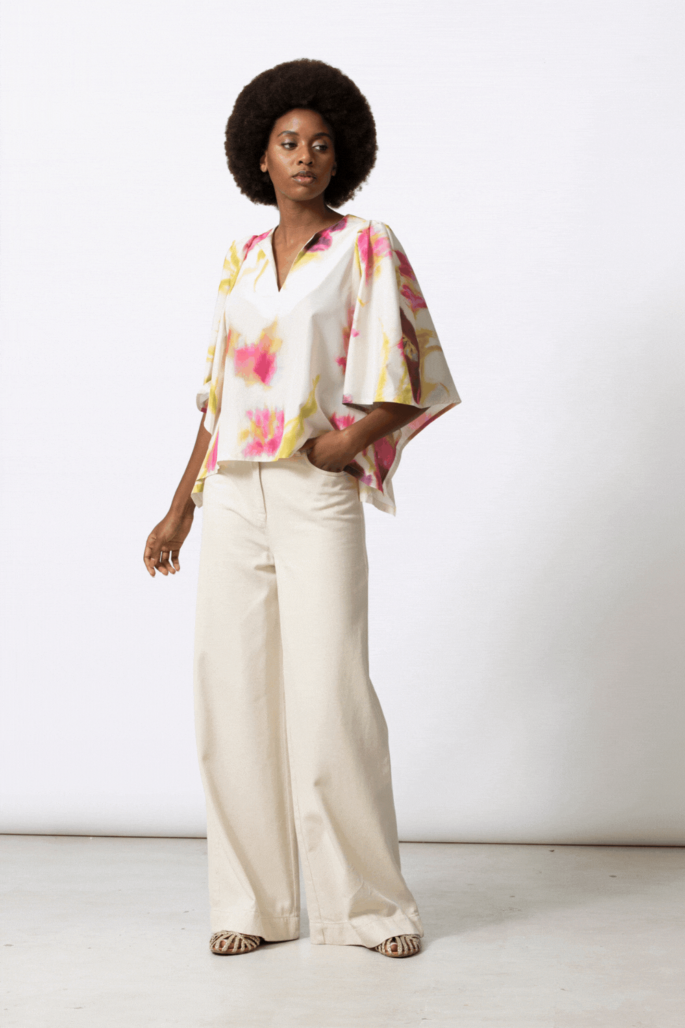 HALLEN print top