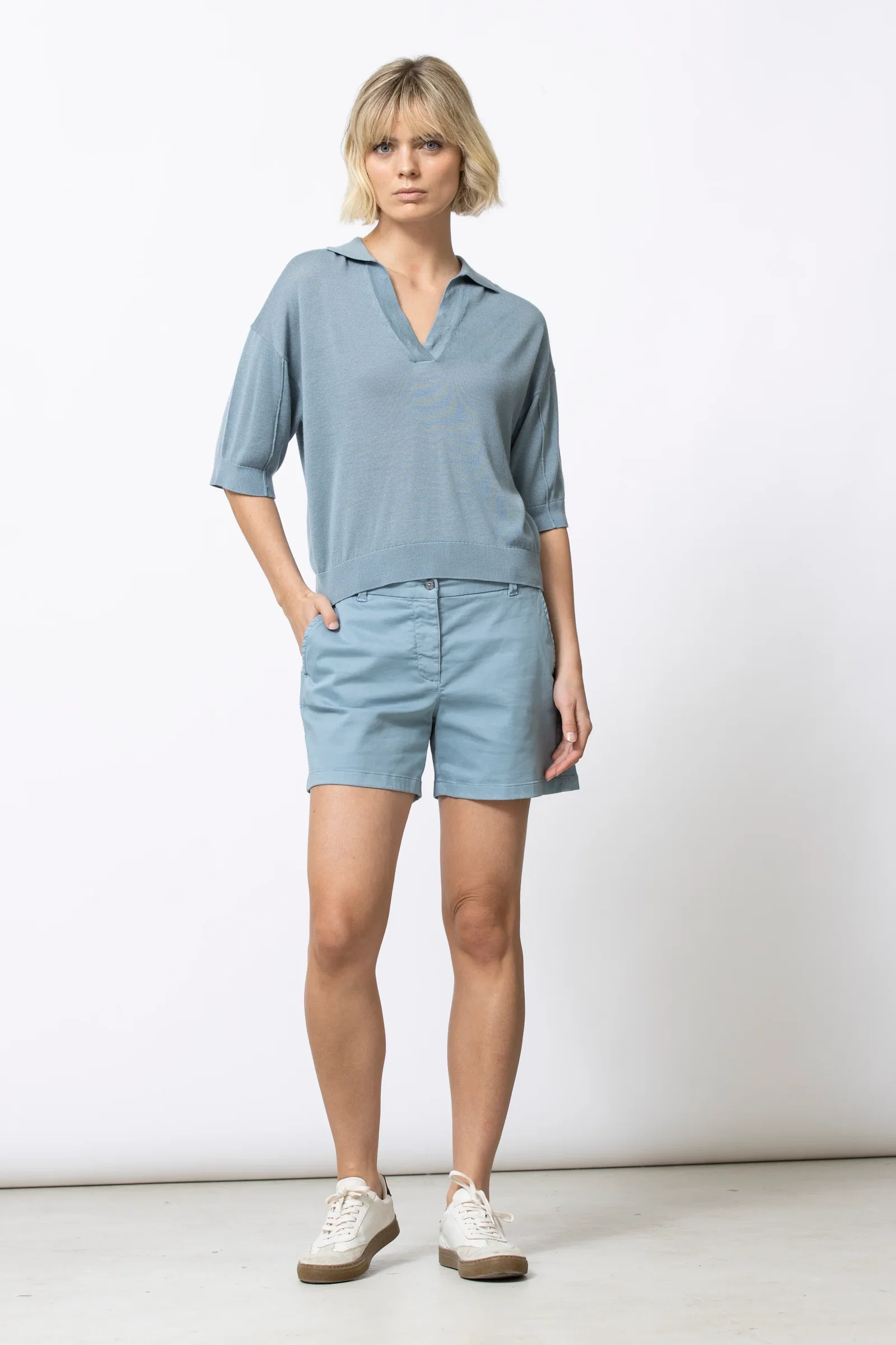 Image of EKLA blauwe short