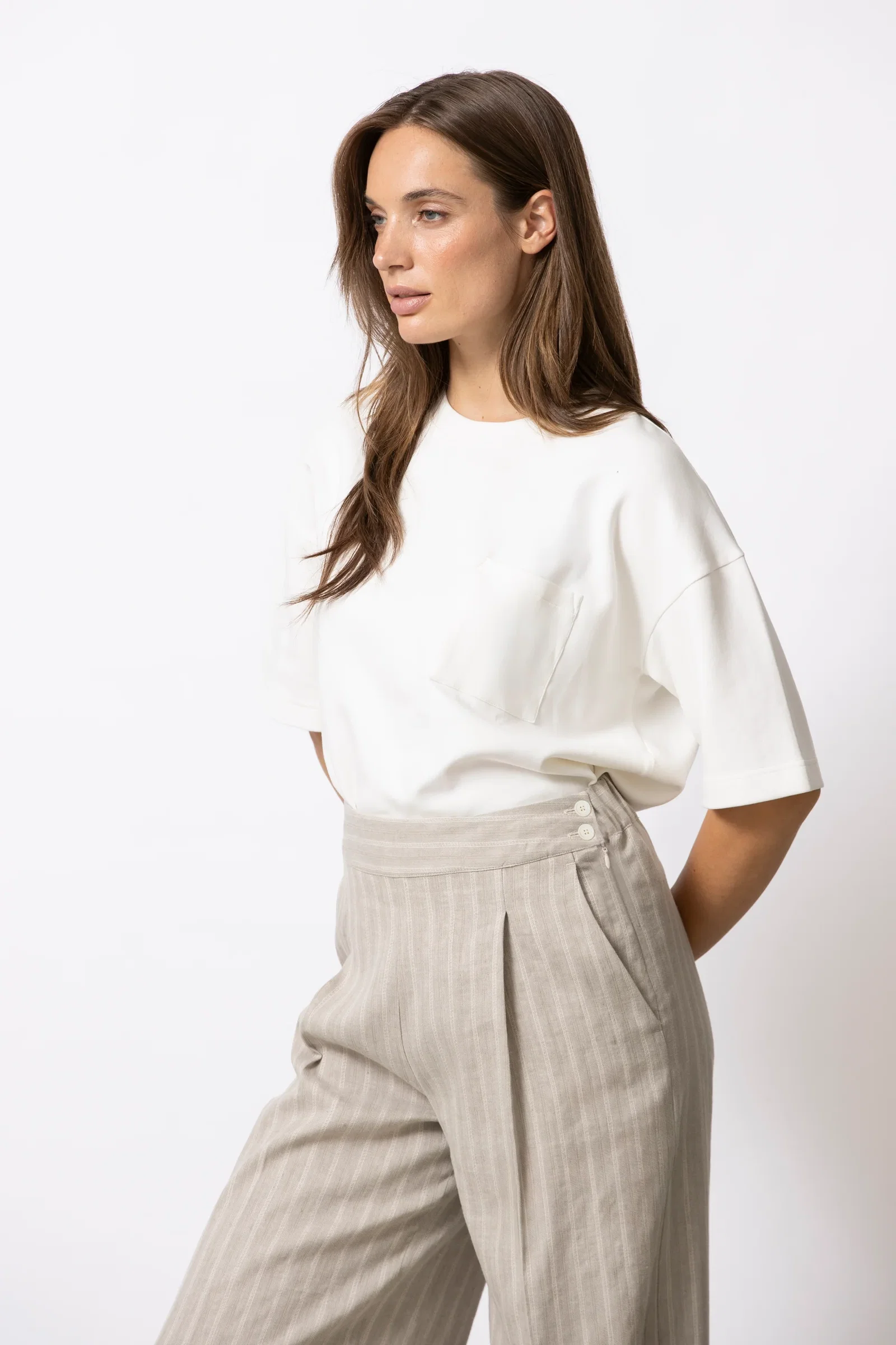 Image of SALOR ecru t-shirt