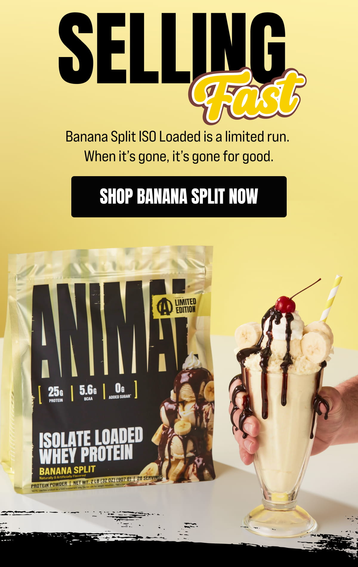 SELLING FAST! [Click here to SHOP BANANA SPLIT NOW]