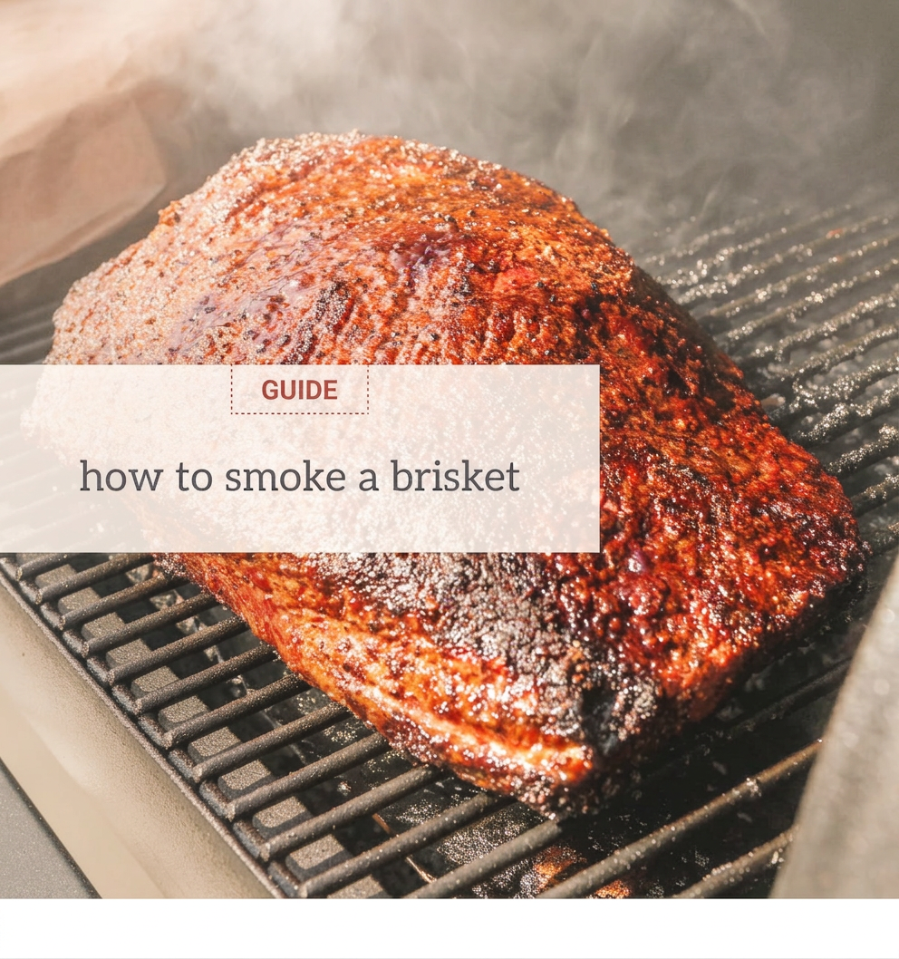How to smoke brisket guide