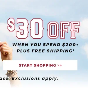 MY CAVENDER'S MEMBER-EXCLUSIVE ONLINE OFFER | $30 OFF WHEN YOU SPEND $200+ PLUS FREE SHIPPING | START SHOPPING >>