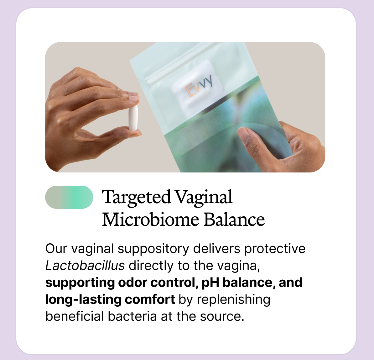 Vaginal Probiotic Suppositories