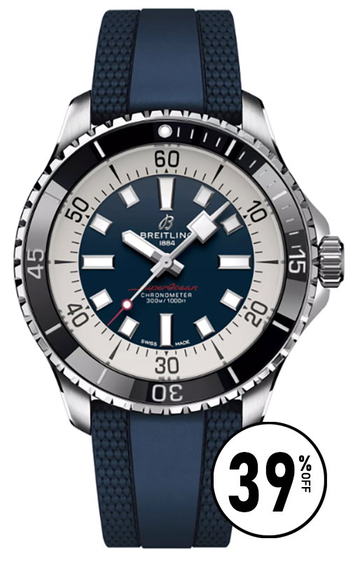 Superocean Automatic 44 Blue Dial Men's Watch A17376211C1S1