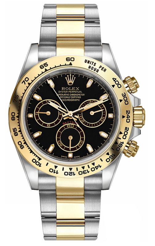 Cosmograph Daytona Black Dial Men's Luxury Watch 116503-0004