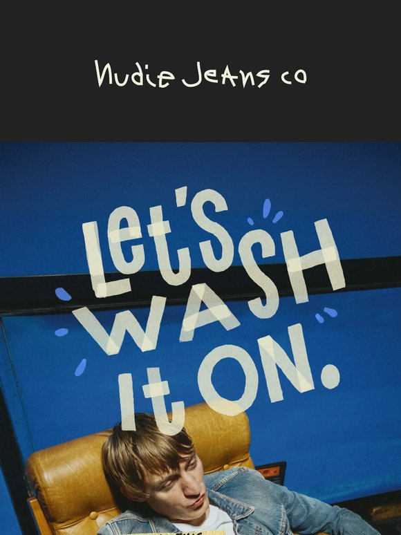 Washed jeans. Rinsed jeans. Dry jeans.