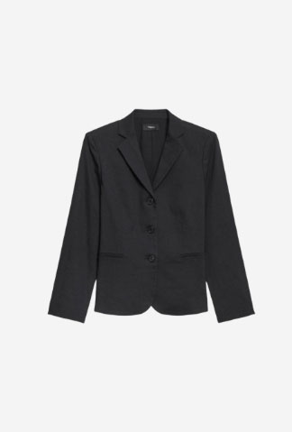 Shrunken Three-Button Blazer in Good Linen