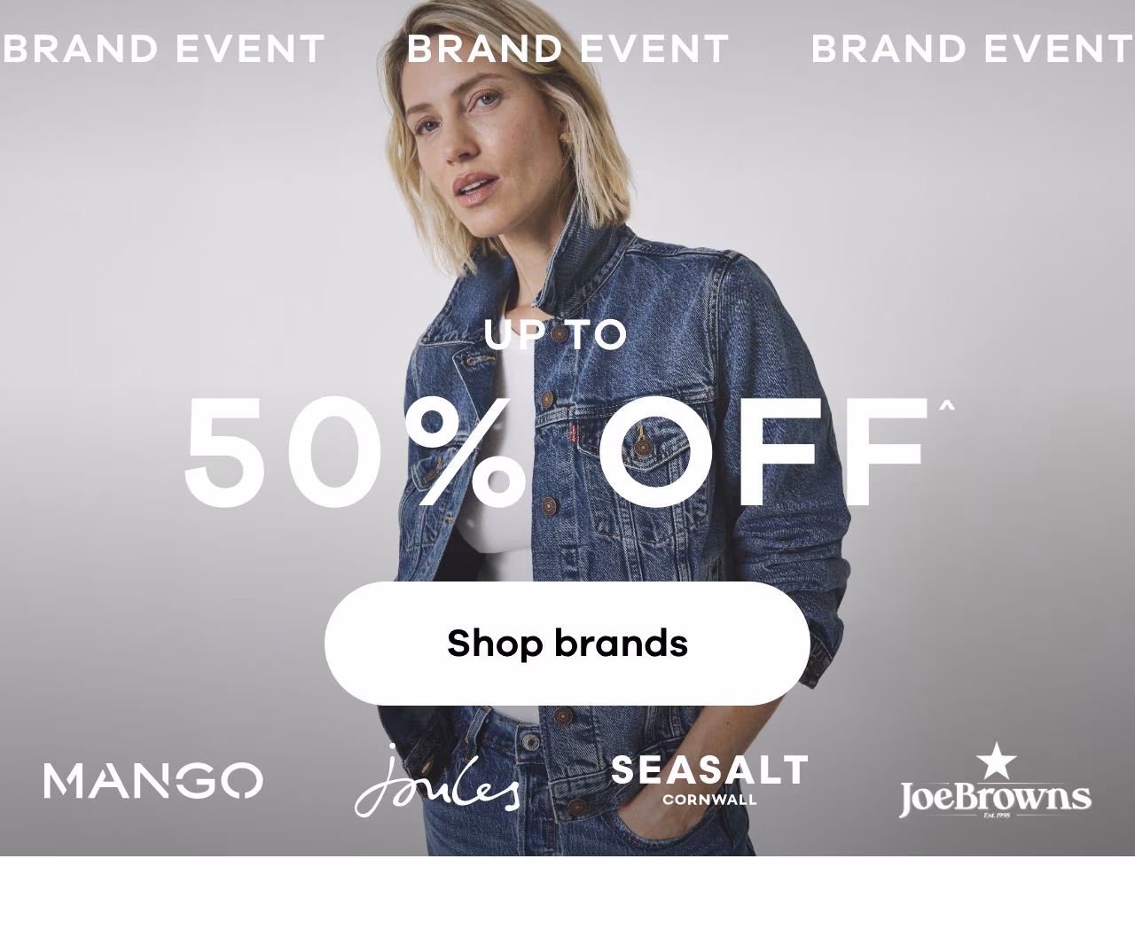 Shop the brands event