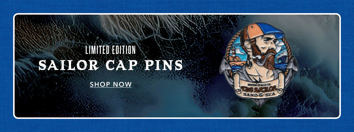 Limited Edition Sailor Cap Pins Shop Now
