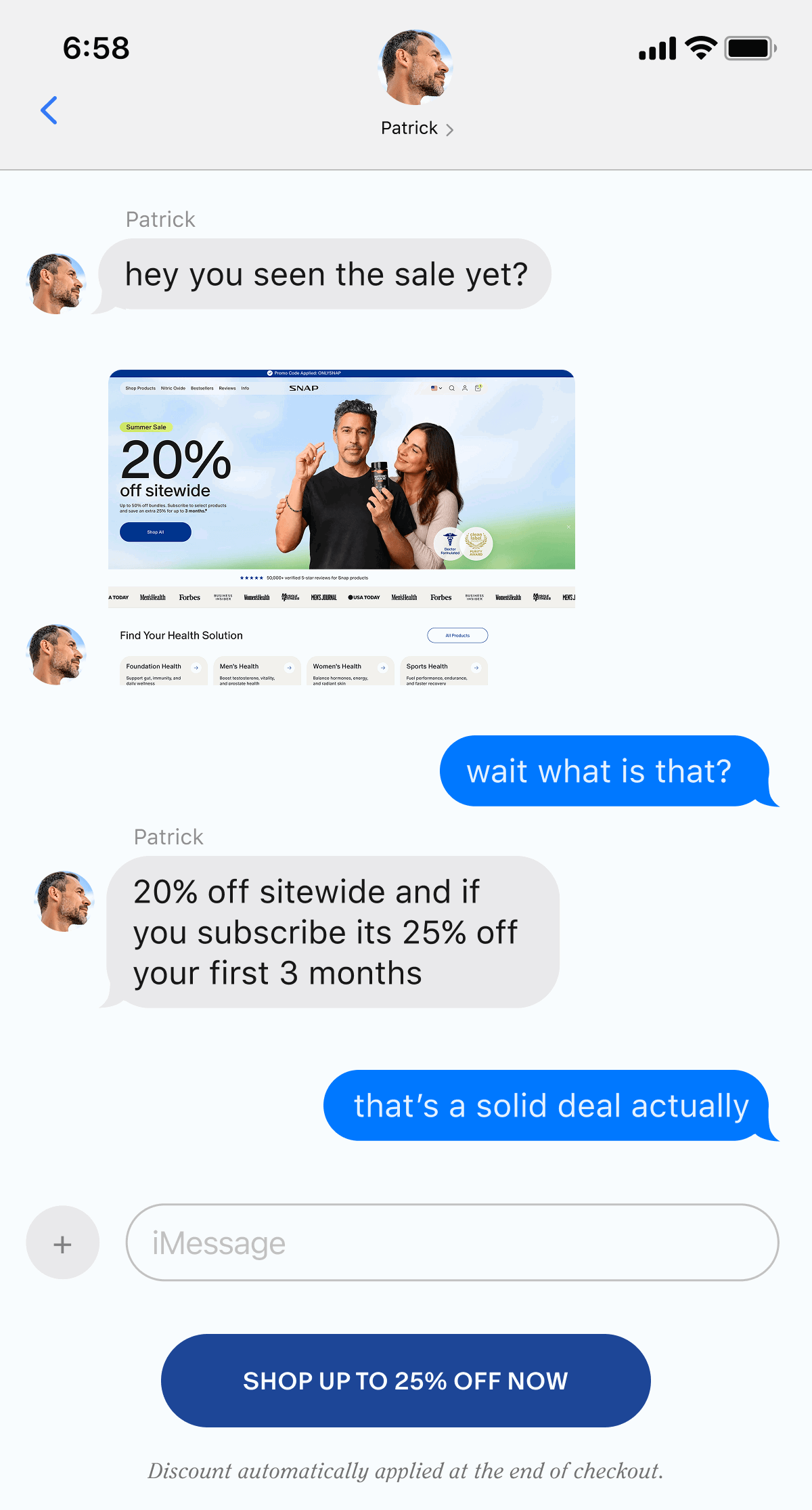 have you seen the sale yet