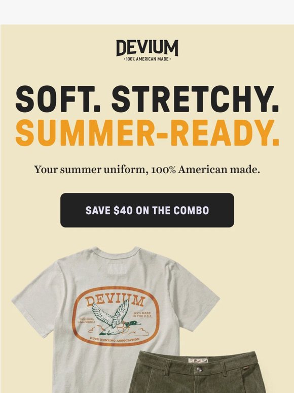 Your summer uniform is on sale 🇺🇸 🇺🇸