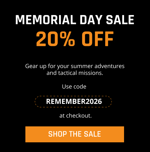 20% OFF MEMORIAL DAY SALE