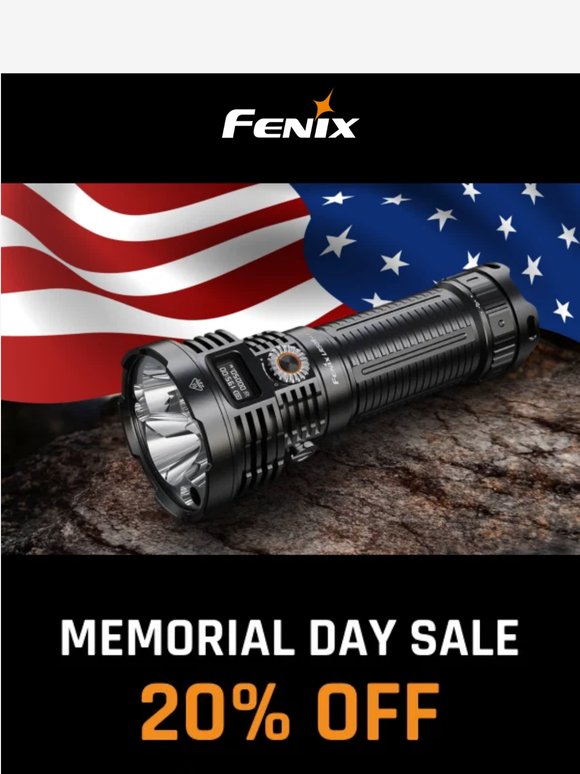 Fenix Insiders! Memorial Day Sale is LIVE 🇺🇸