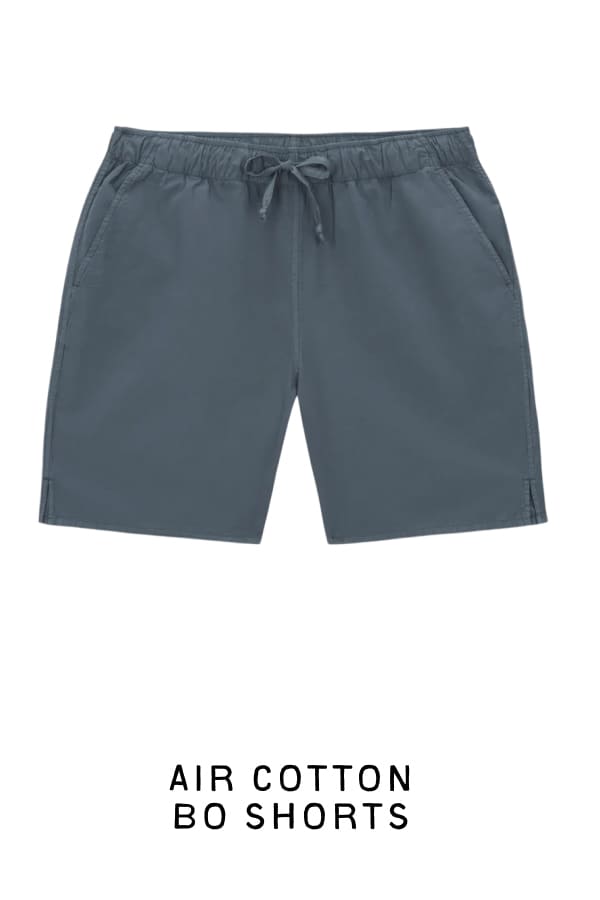 Air Cotton Bo Shorts / Lake