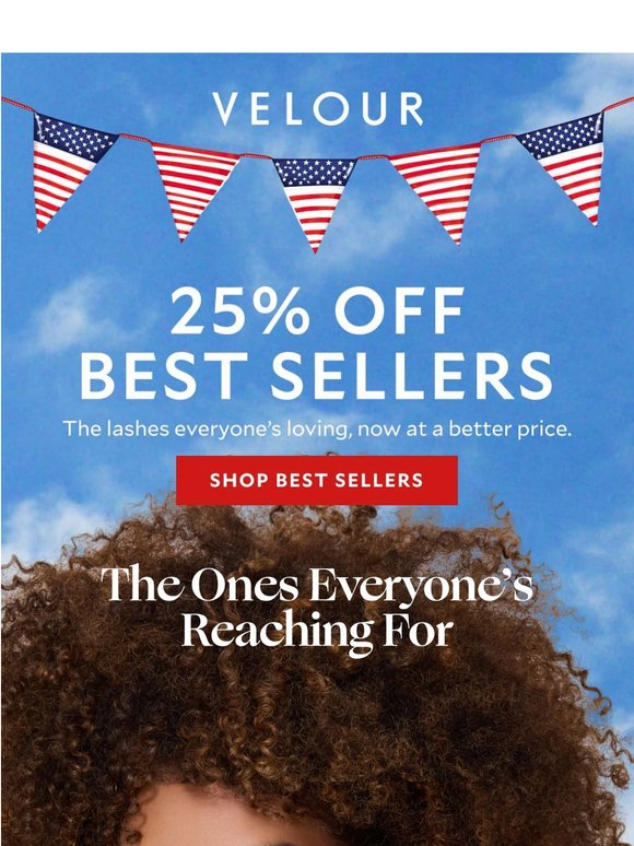 25% off the lashes everyone’s loving​ ❤️