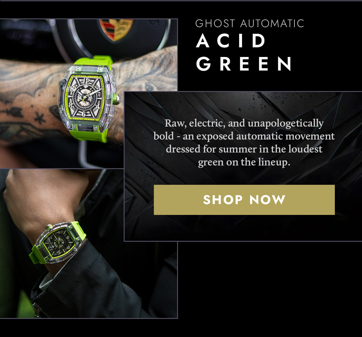 The Ghost Automatic - Acid Green