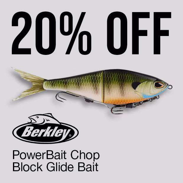Berkley PowerBait Chop Block Glide Bait
