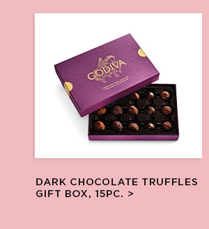 Dark Chocolate Truffles Gift Box, 15pc.