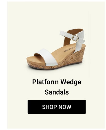Platform Wedge Sandals