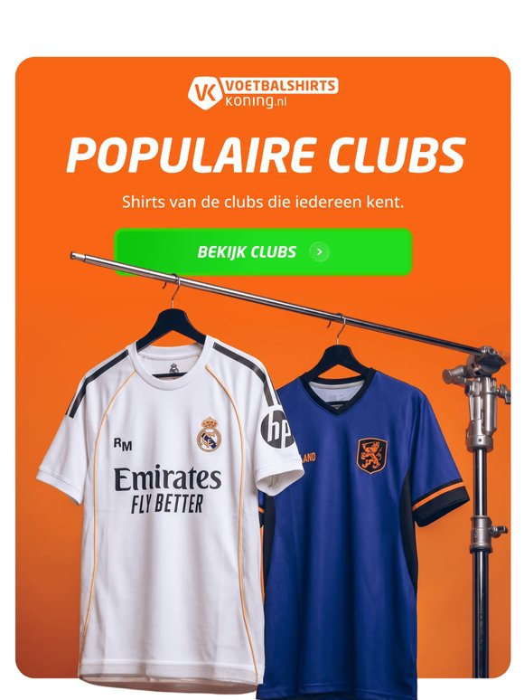 Real Madrid, Barcelona, Nederlands Elftal ⚽