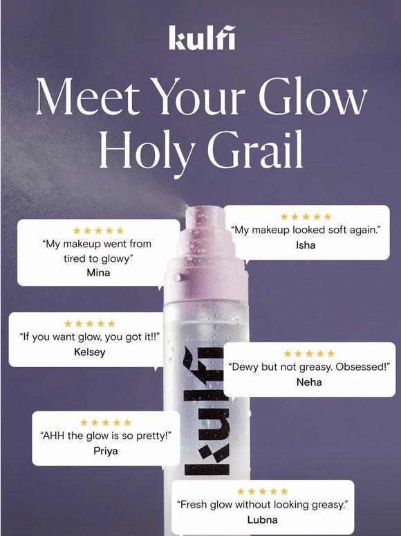 “AHH the glow is so pretty!”