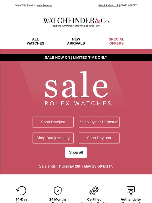 Rolex | Sale now on