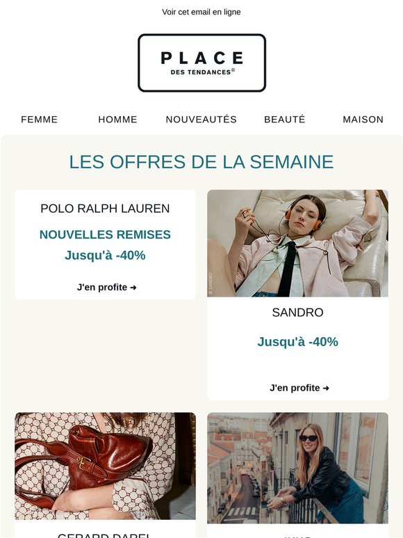 Les offres de la semaine 🌺