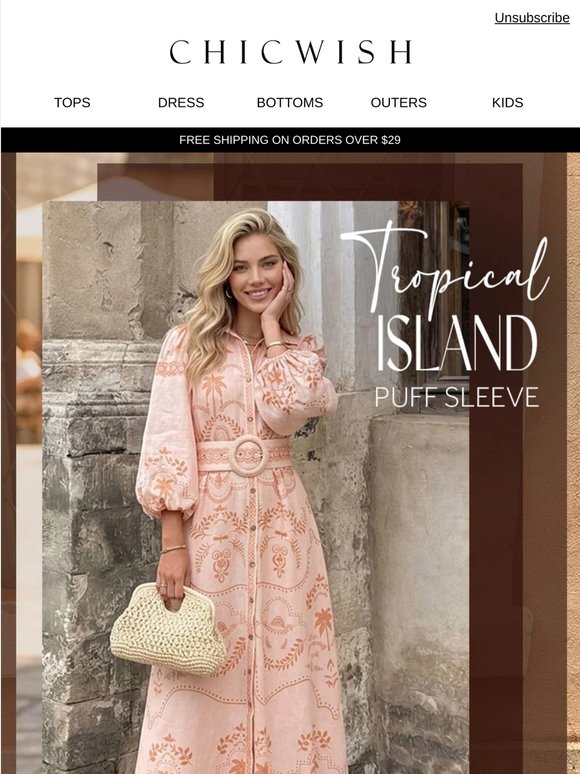 Sunshine, Beaches, and Dreamy Dresses — Selected Styles Now 29% Off ☀️🌊