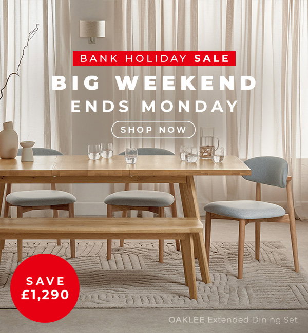 Bank Holiday Sale Big Weekend - Ends Monday Shop Now