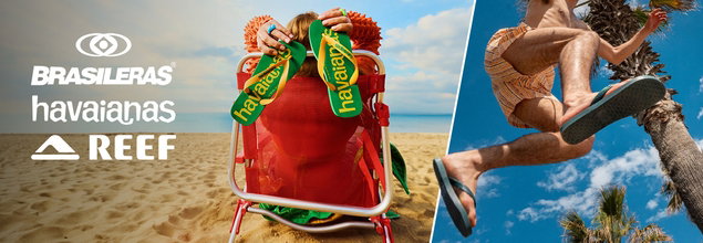 Brasileras, Havaianas, REEF