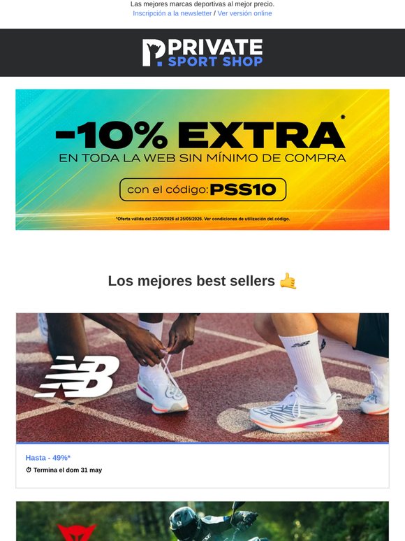 🤯 -10% en toda la web* sin mínimo de compra
