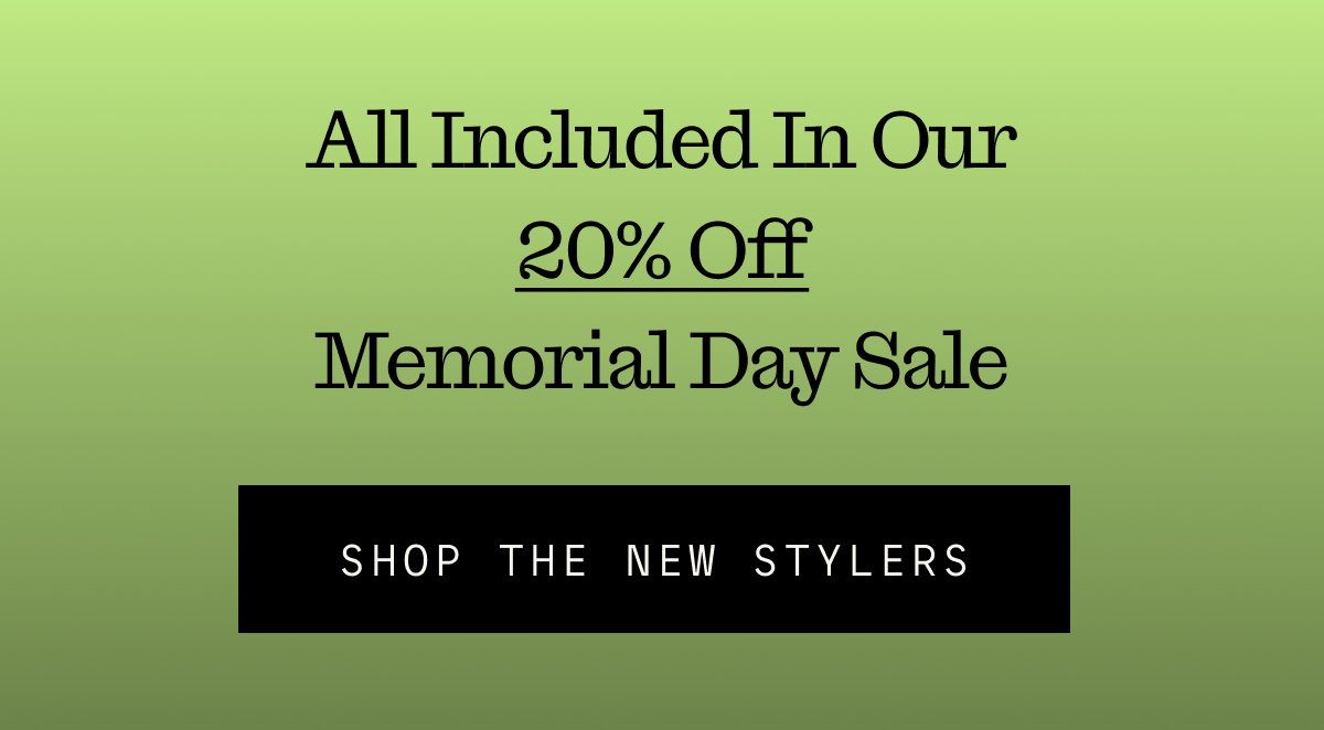 All part of the 20% off sale
