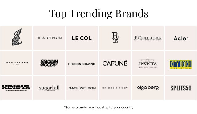 Top Trending Brands
