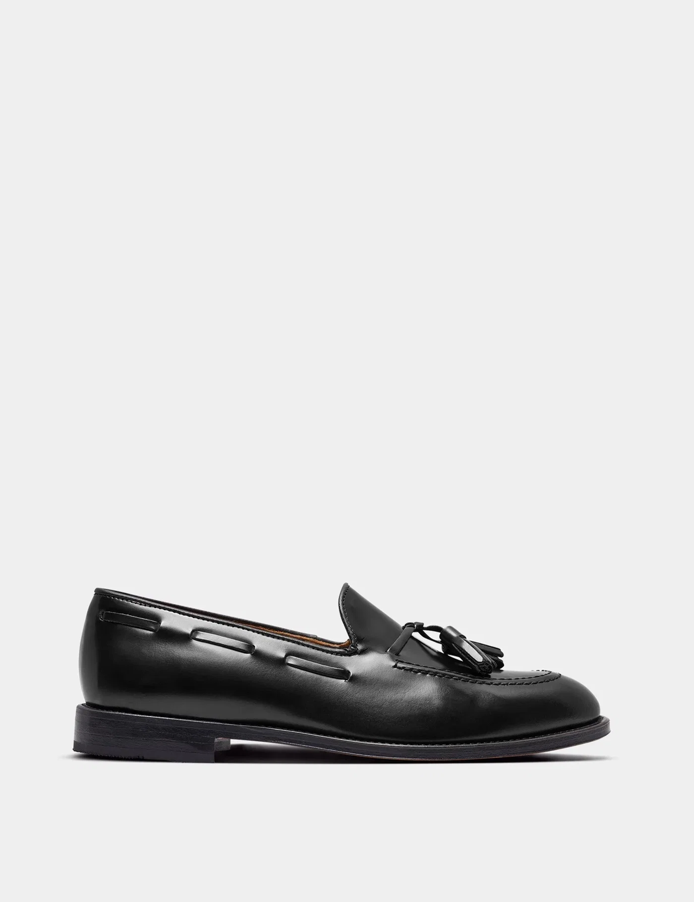 Hawes & Curtis Black Tassel Loafer |...